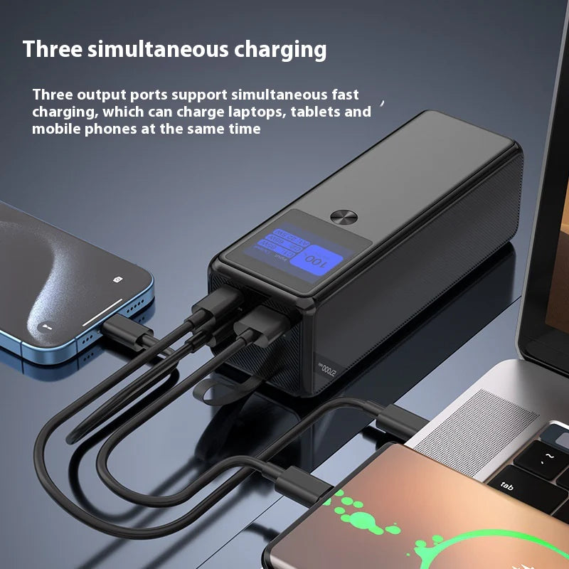 Dual-Direction Quick Charge 27000Mah Portable Battery
