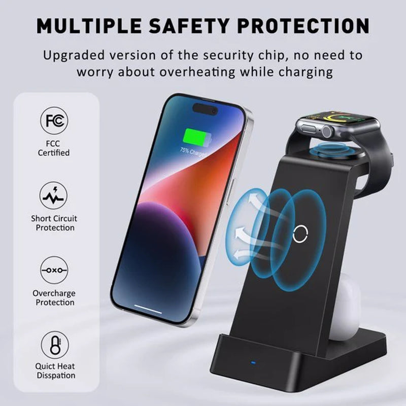3-In-1 Wireless Charger