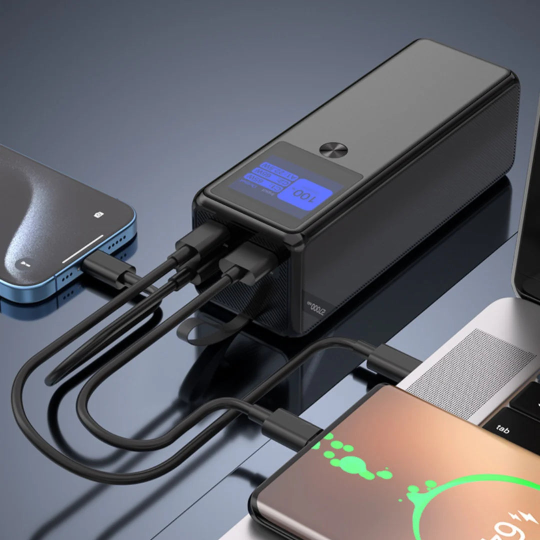 Dual-Direction Quick Charge 27000Mah Portable Battery