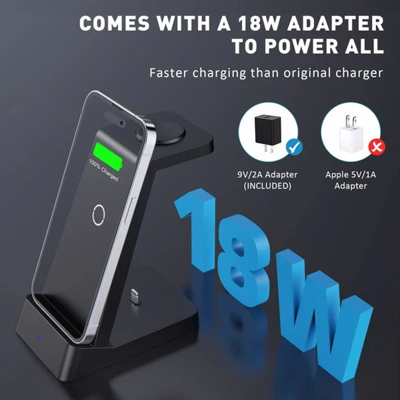 3-In-1 Wireless Charger
