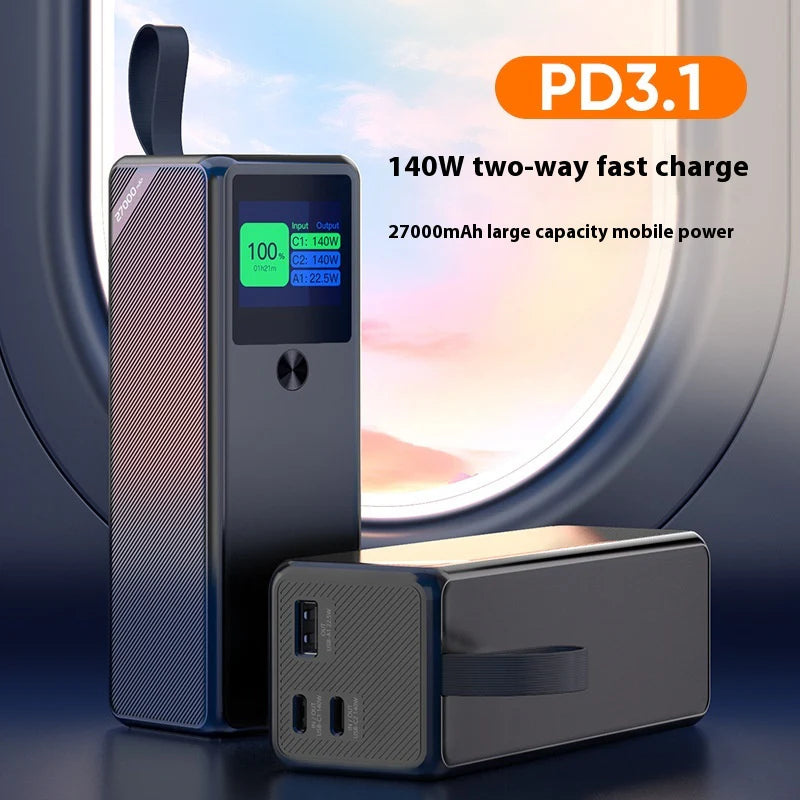 Dual-Direction Quick Charge 27000Mah Portable Battery