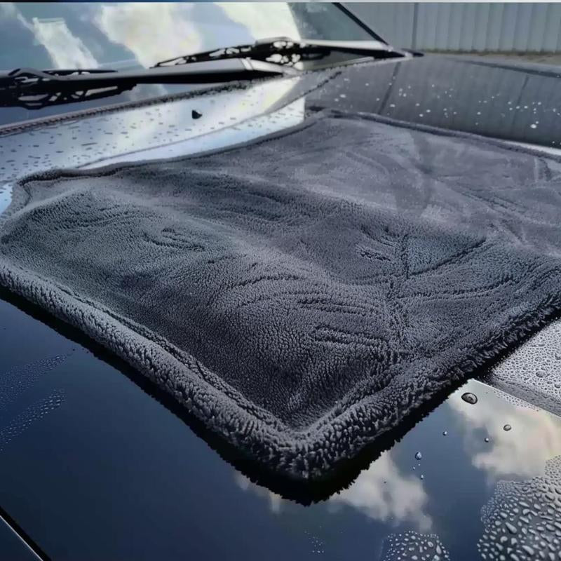 Upgrade to Professional-Grade Car Wash Towels with Three Size Options, Featuring High Density Superfiber for Superior Absorbency and Durability, Ensuring a Spotless Finish