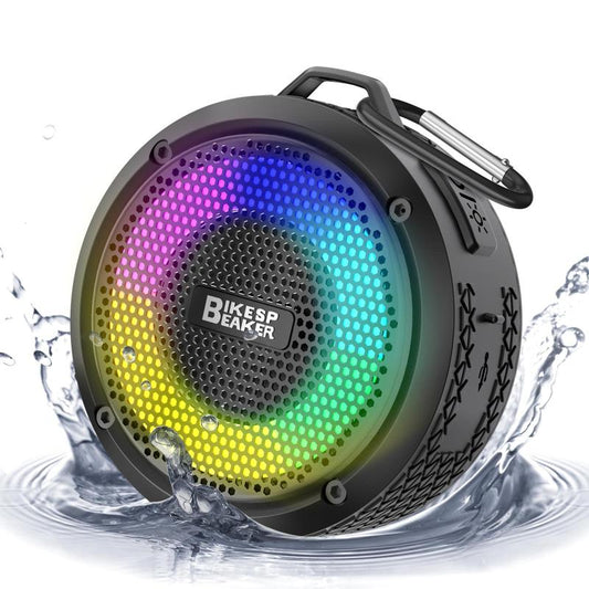 PEYOU IPX7 Speaker Bluetooth 360° Stereo Surround Sound Rich Bass Suitable for Outdoor/Beach/Travel/Pool. All Bluetooth Devices Available